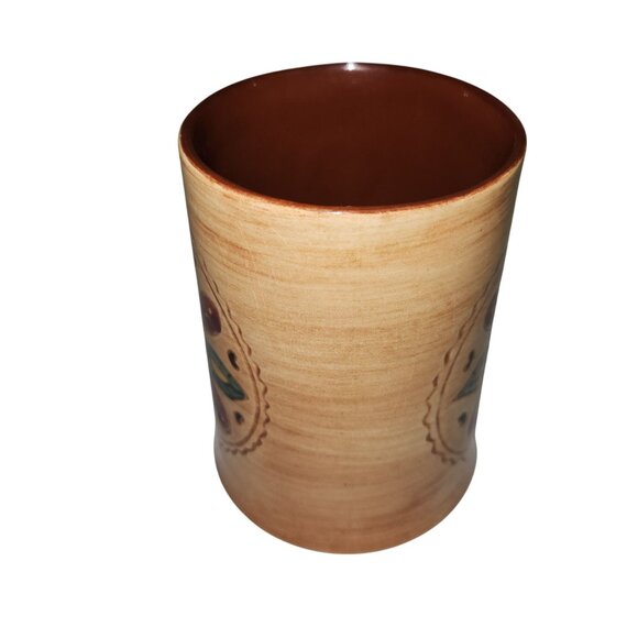 Handcrafted Pennsbury Pottery Mug With Rustic Floral Design HG11 - Picture 4 of 9